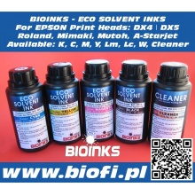 BIOINKS BIO-ESE Eco-Solvent - K, C, M, Y, Lc, Lm - 1L
