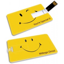 KIBA-011: Uśmiech - GROZER Karta 16GB USB 2.0 + 5 x ETUI RFID