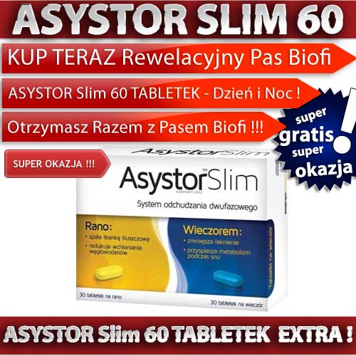 Gratis Asystor Slim 60 Tabletek / Dzień i Noc