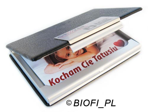 Karta Pendrive GROZER - Opakowanie GB-10 Eco Leather RFID Holder Prezent na Imieniny