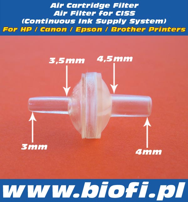Air Cartridge Filter Air Filter for CISS For HP / Canon / Epson / Brother Printers