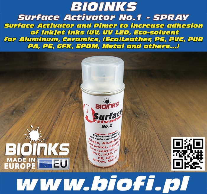 BIOINKS: Surface Activator / Primer No.1 Spray