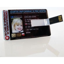 16GB Karta Pendrive USB 2.0 - Ratująca Życie - Karta ICE
