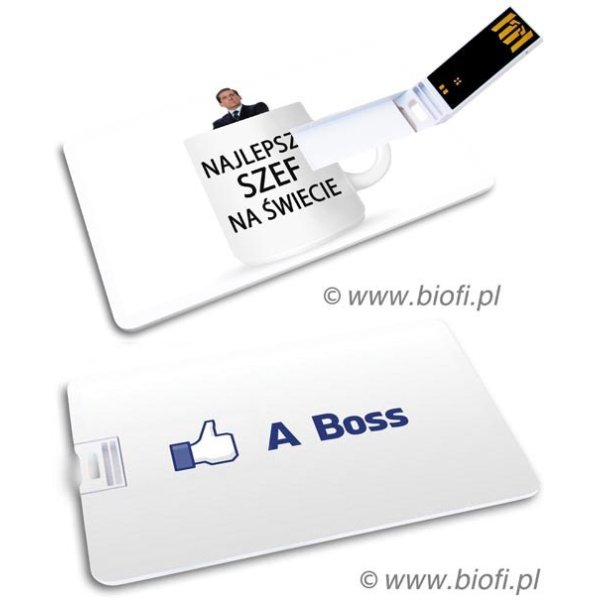 KIBA-050: BOSS - GROZER Karta 16GB USB 2.0 + 5 x ETUI RFID