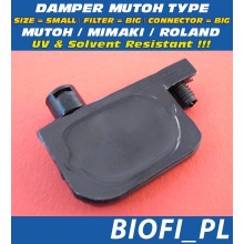 Damper MUTOH Rozmiar=M, Filtr=D, Złącze=D, Wlot=Okrąg UV