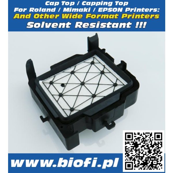 Cap Top GEN1 - Capping DX5 / DX6 / DX7 PrintHead -  Mimaki | Roland | EPSON - | Solvent Resistant