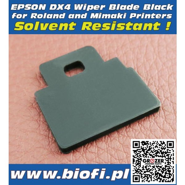 Wiper Blade Black - Wycieraczka - EPSON DX4 Roland - Mimaki