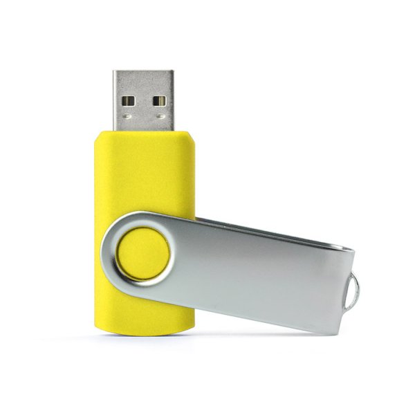 Pamięć USB 2.0 TWISTER 16 GB Kolor Żółty