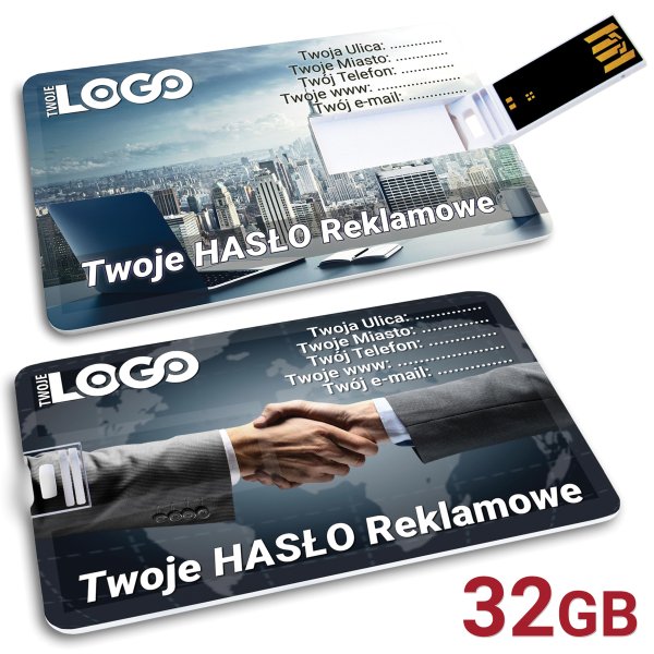USB 3.0 16GB Profesjonalny Nośnik Danych i Reklamy - Karta Pendrive GROZER