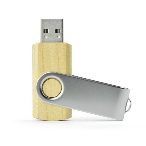Pamięć USB 2.0 TWISTER MAPLE 8 GB Kolor Drewno Klonowe