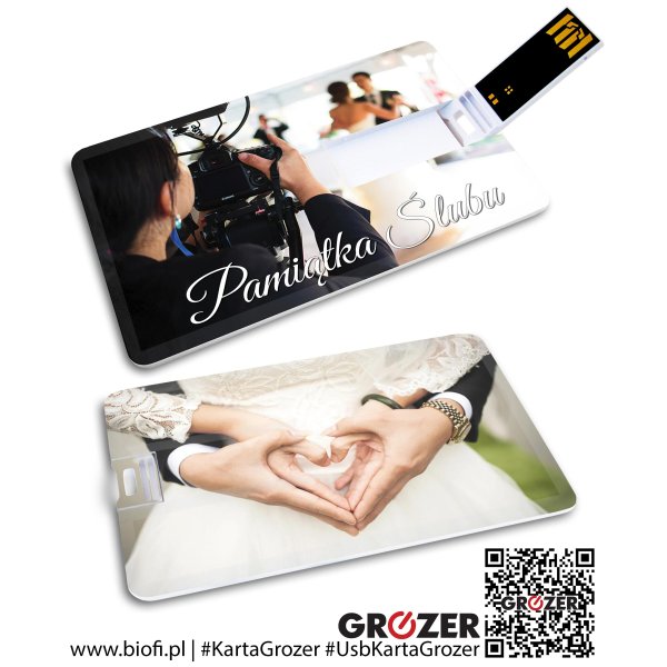 Projekt USB Karta: Pamiątka Ślubu