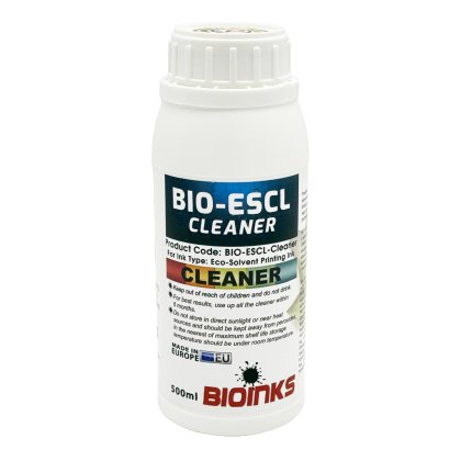 Płyn czyszczący BIOINKS BIO-ESCL 500 ml — butelka