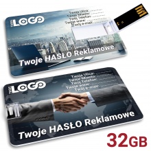 USB 2.0 32GB Profesjonalny Nośnik Danych i Reklamy - Karta Pendrive GROZER
