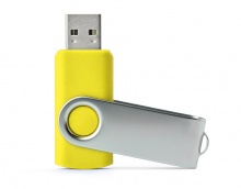 Pamięć USB 2.0 TWISTER 16 GB Kolor Żółty