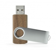 Pamięć USB 2.0 TWISTER WALNUT 16 GB Kolor Drewno Orzechowe