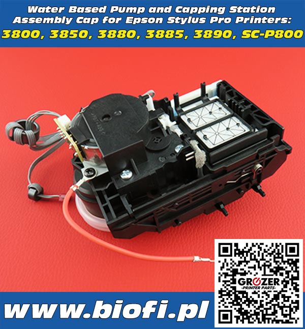 Cappin Station Epson Stylus Pro 3800 | 3850 | 3880 | 3885 | 3890, SURECOLOR SC-P800 Water Based