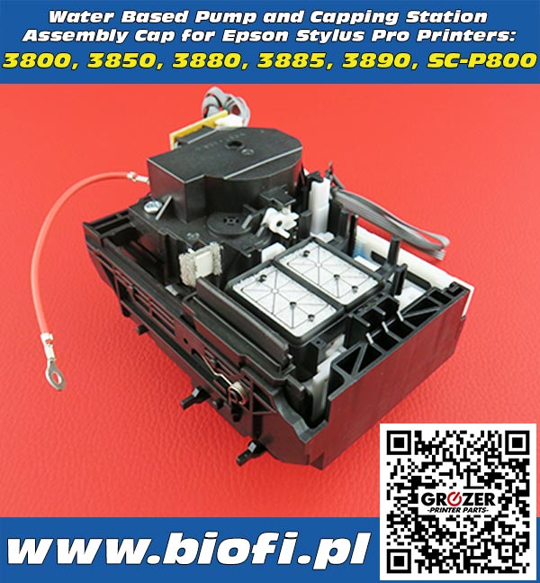 Cappin Station Epson Stylus Pro 3800 | 3850 | 3880 | 3885 | 3890, SURECOLOR SC-P800 Water Based