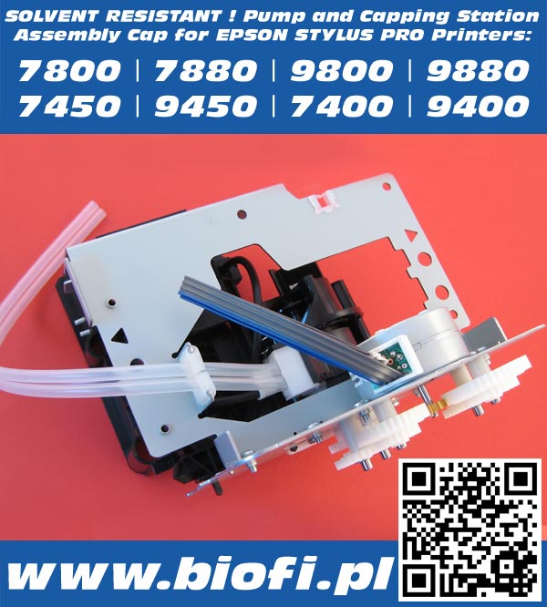 Solvent Resistant - Capping Station Epson 9880 9800 7800 7880 7400 9400 7450 9450