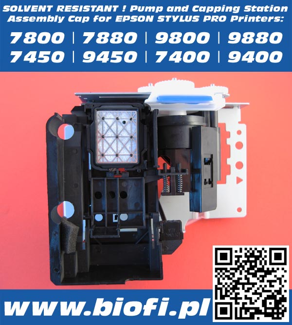 Solvent Resistant - Capping Station Epson 9880 9800 7800 7880 7400 9400 7450 9450