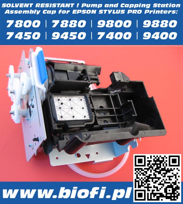 Solvent Resistant - Capping Station Epson 9880 9800 7800 7880 7400 9400 7450 9450