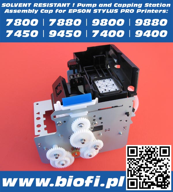 Solvent Resistant - Capping Station Epson 9880 9800 7800 7880 7400 9400 7450 9450