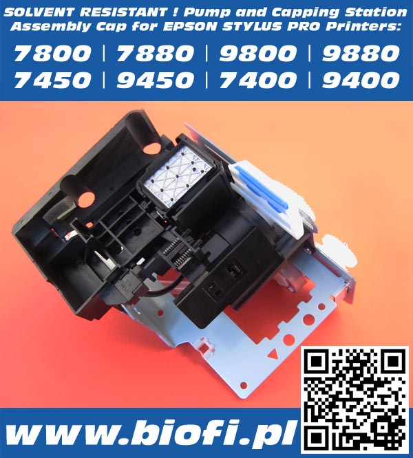 Solvent Resistant - Capping Station Epson 9880 9800 7800 7880 7400 9400 7450 9450
