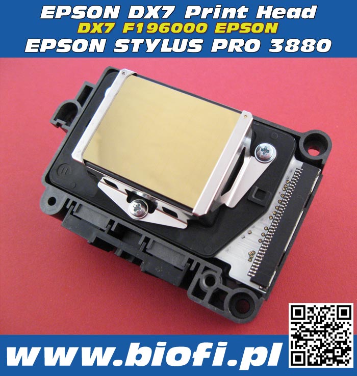Głowica Drukująca EPSON DX7 F177000 PRINT HEAD EPSON DX7 PrintHead for EPSON Stylus Pro 3880