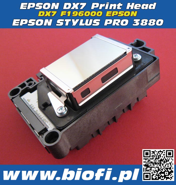 Głowica Drukująca EPSON DX7 F177000 PRINT HEAD EPSON DX7 PrintHead for EPSON Stylus Pro 3880
