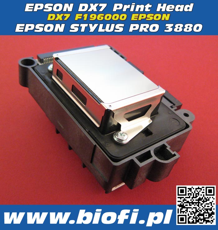 Głowica Drukująca EPSON DX7 F177000 PRINT HEAD EPSON DX7 PrintHead for EPSON Stylus Pro 3880