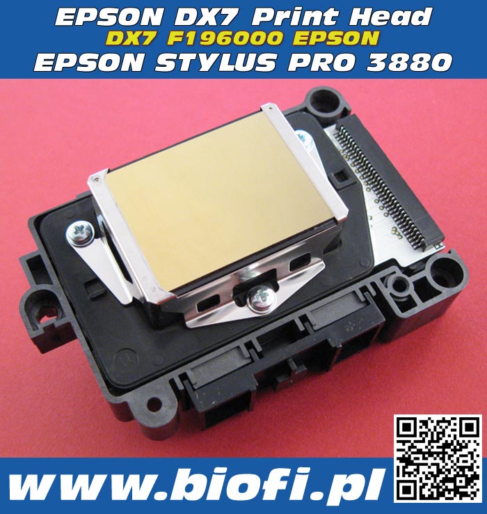 Głowica Drukująca EPSON DX7 F177000 PRINT HEAD EPSON DX7 PrintHead for EPSON Stylus Pro 3880