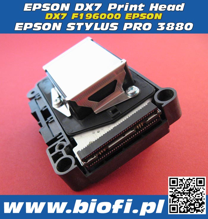 Głowica Drukująca EPSON DX7 F177000 PRINT HEAD EPSON DX7 PrintHead for EPSON Stylus Pro 3880