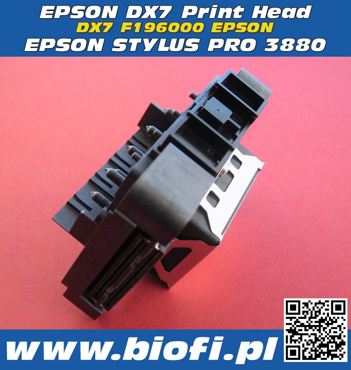 Głowica Drukująca EPSON DX7 F177000 PRINT HEAD EPSON DX7 PrintHead for EPSON Stylus Pro 3880