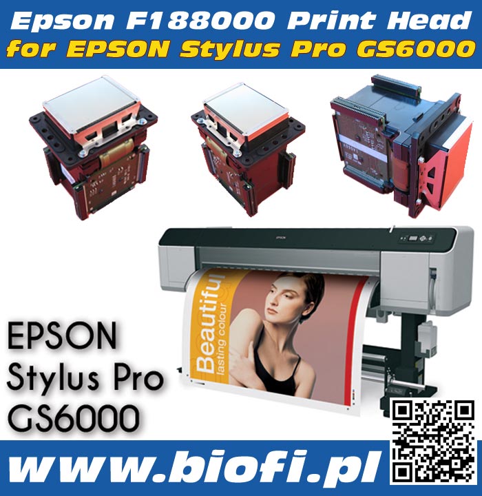 EPSON F188000 Print Head for EPSON Stylus Pro GS6000