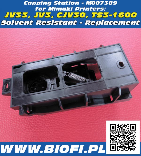Capping Station for Mimaki Printers: JV33, JV3, CJV30, TS3. Replacement