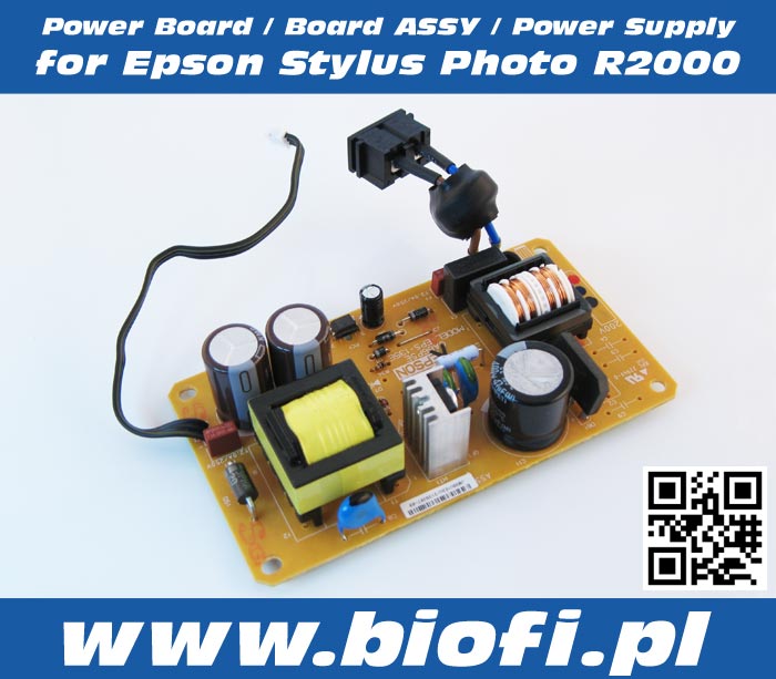 Power Board / Board Assy / Power Supply for Epson Stylus Photo R2000 Printer